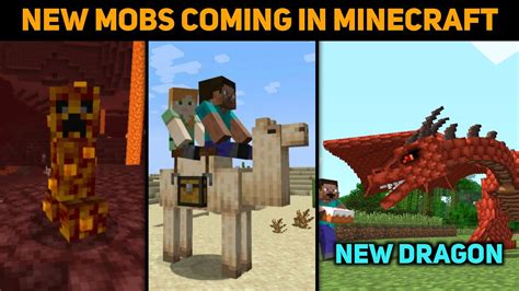 Top 10 New Minecraft Mobs Coming In Future Updates 😱 Minecraft Mobs