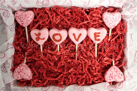 Candys Cake Pops Heart Shaped Cake Pops Valentines Day Cake Pops
