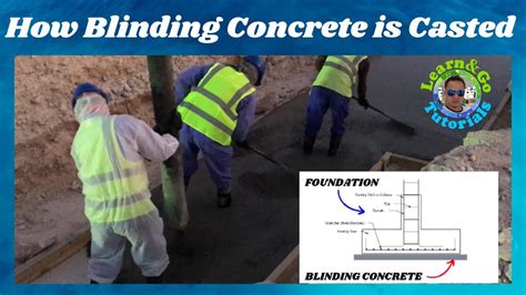 How Blinding Concrete Is Casted Youtube
