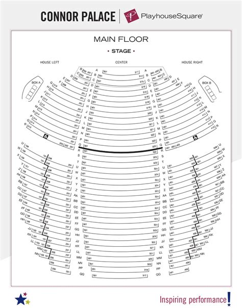 Seating Charts Playhouse Square