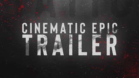 391 Cinematic Epic Trailer For After Effects Enzeefx