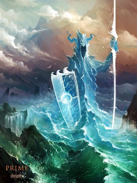 water element by haryarti on deviantart fantasy artwork paisagem fantasia criaturas de fantasia