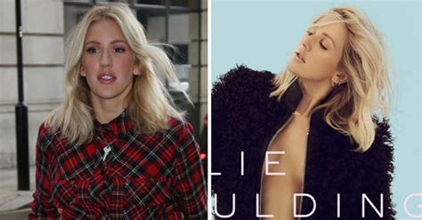 Who Needs A Bra Anyway Ellie Goulding Rocks Sideboob For Brand New