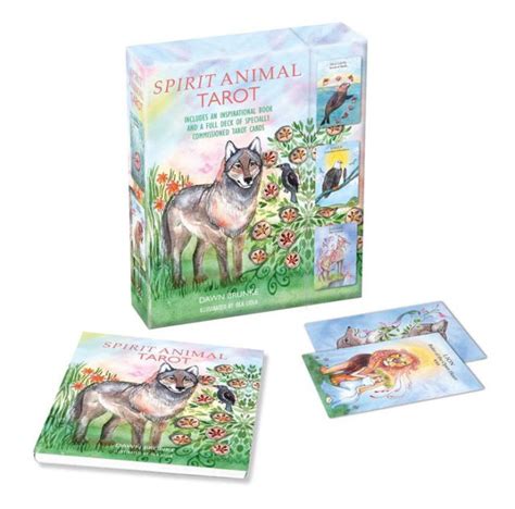 Spirit Animal Tarot Includes An Inspirational Book And A Full Deck Of