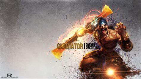 Gladiator Draven Wallpapers And Fan Arts League Of Legends Lol Stats