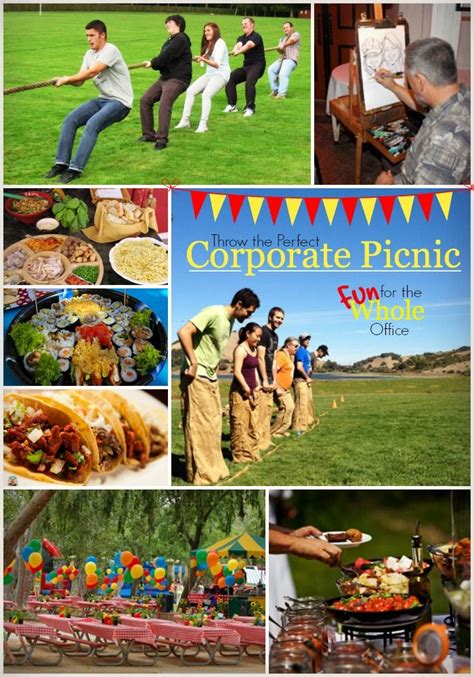 Planning The Perfect Corporate Picnic Fun For The Whole Office