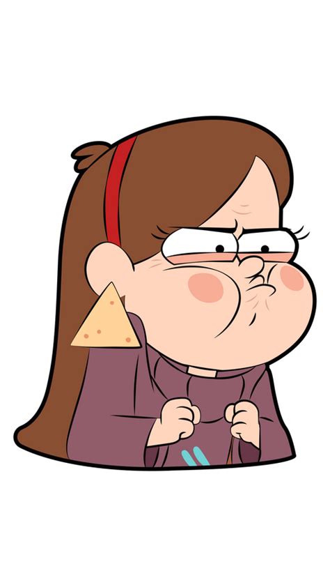 Gravity Falls Angry Mabel Sticker Gravity Falls Characters Gravity