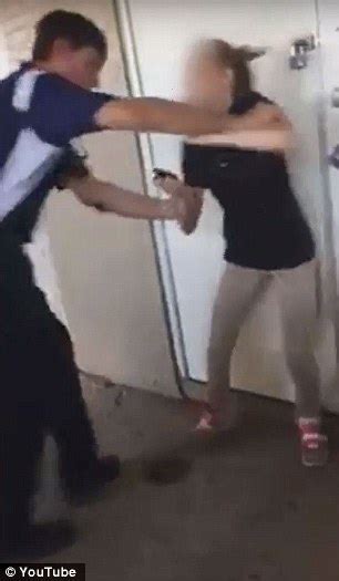 Shocking Video Of Moment Alabama High School Girl Attacks A Teacher