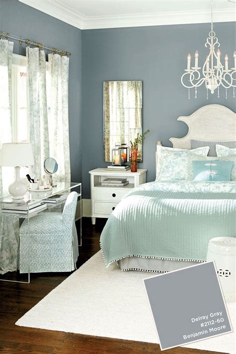 The color fluctuates with the nothing soothes in a bedroom like a dreamy sky blue. Spring 2016 Paint Colors | Gray paint colors, Benjamin ...