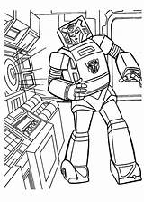 Transformers Coloring Bumblebee Listening Colouring Transformer Kidsplaycolor Sheets Robot Drawing Printable Coloringpagesonly sketch template