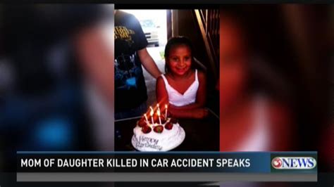Young Girl Killed In Car Accident Remembered By Mother