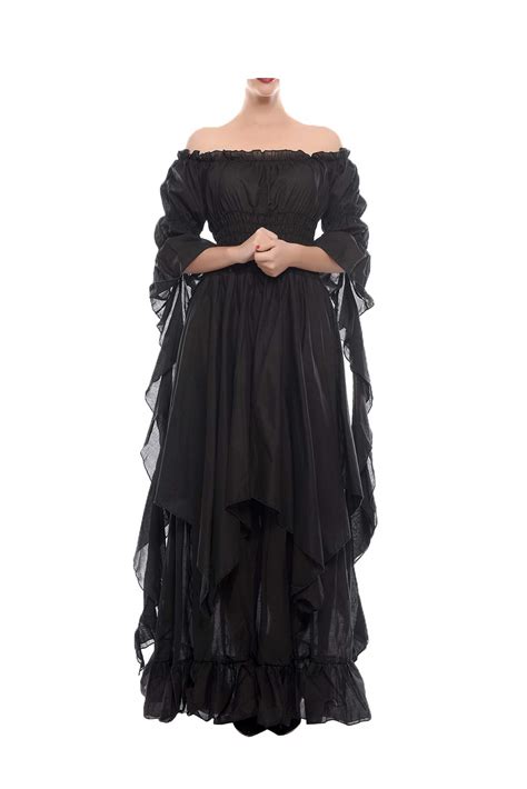 Buy Nspstt Victorian Dress Renaissance Costume Women Gothic Witch Dress