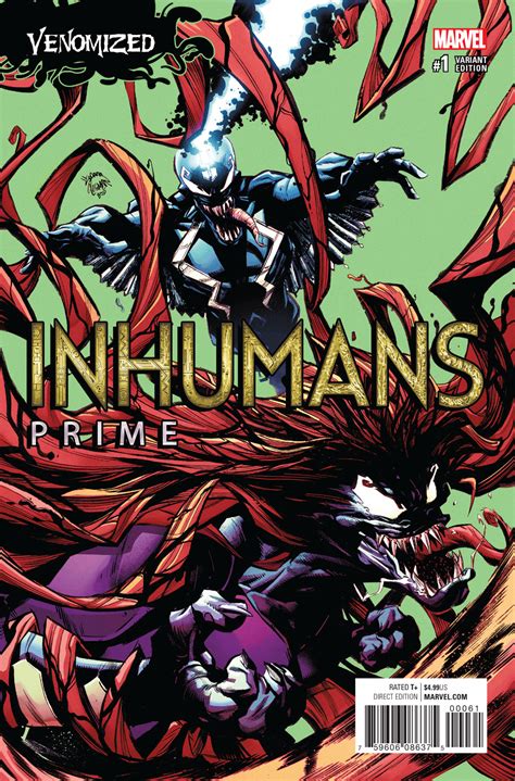 Comic Frontline Marvel New Look Inhumans Prime 1 The Future Of