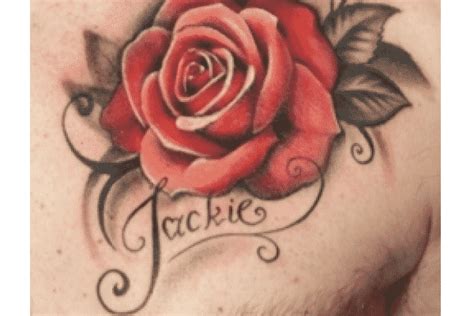 2 crown and rose tattoo. 16 Masculine Rose Tattoos for Men
