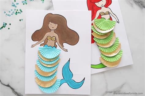 Mermaid Coloring Pages - The Best Ideas for Kids