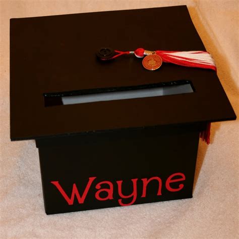 Cheap and affordable options that are funny, creative and unique gift ideas for your boyfriend, that he is guaranteed to love. Graduation Mortar Board Card Box. $20.00, via Etsy. | graduation | Pinterest | Decor, Make your ...