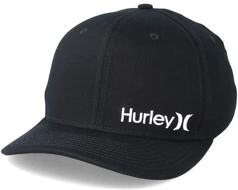 Corp Cap Black Flexfit Hurley Caps Uk
