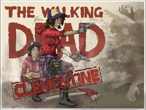 Clementine The Walking Dead All Grown Up 2 By Handraw On Deviantart