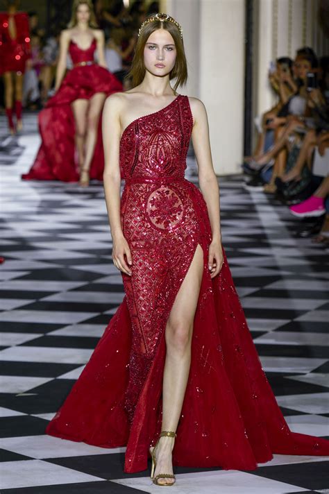 zuhair murad fall winter 2018 19 haute couture fashion show