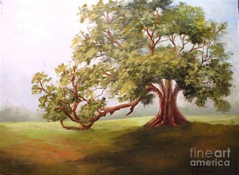 Oak Tree Painting