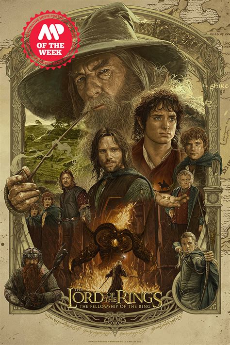 The Lord Of The Rings The Fellowship Of The Ring By Ruiz Burgos Home
