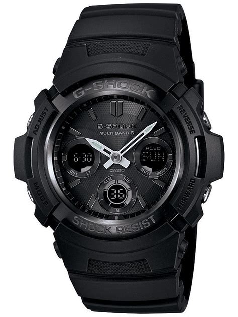 Casio Mens G Shock Awgm100b 1a Black Resin Quartz Sport Watch
