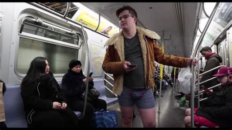 the story behind new york s no pants subway ride youtube