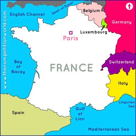 Carte De France Et Ses Pays Voisins My Blog