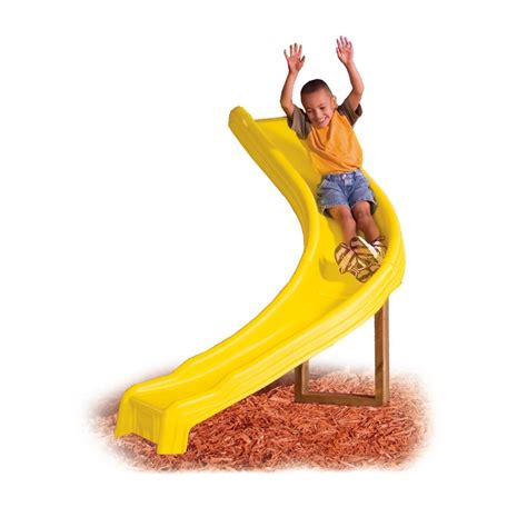 Swing N Slide Side Winder Yellow Slide At