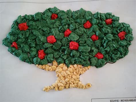 Tanaman bunga merupakan salah satu makhluk hidup. seni itu terapi...: Kolaj-Pokok