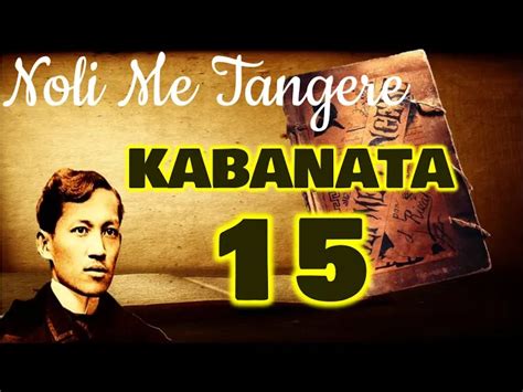 Noli Me Tangere Kabanata 15 Ang Mga Sakristan Asignaturang Filipino