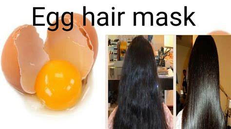 Egg Hair Mask For Dry And Frizzy And Fast Hair Growth Youtube