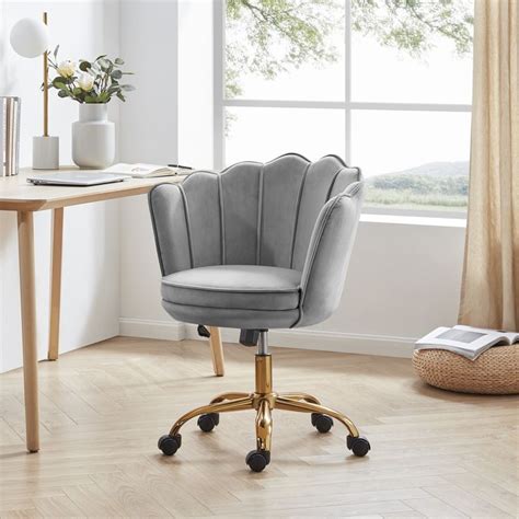 Belleze Kaylee Task Chair With Swivel And Adjustable Height 300 Lb
