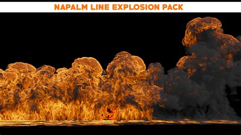 Napalm Line Explosion Pack Stock Motion Graphics Motion Array