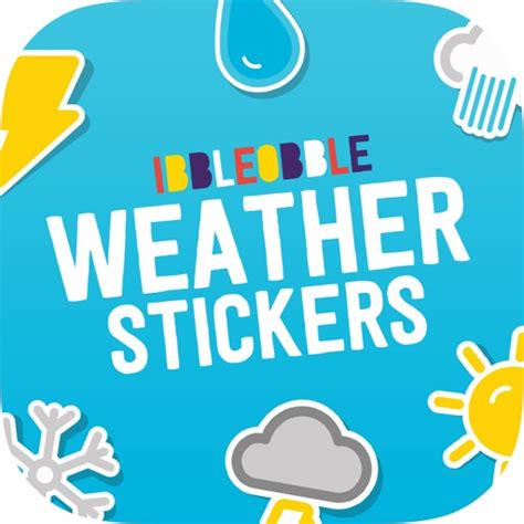 Ibbleobble Weather Stickers For Imessage By Kiddotco