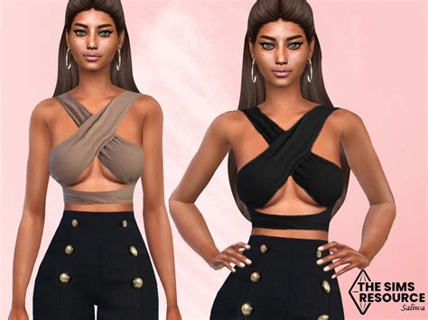 The Sims Resource Criss Cross Tops