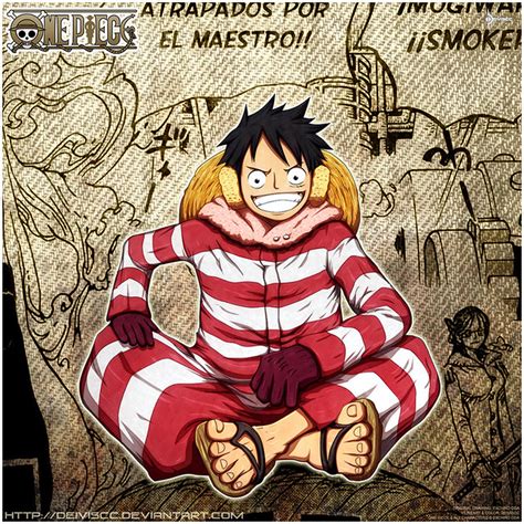 One Piece Luffy Punk Hazard Outfit © Eiichiro Oda Luff Flickr