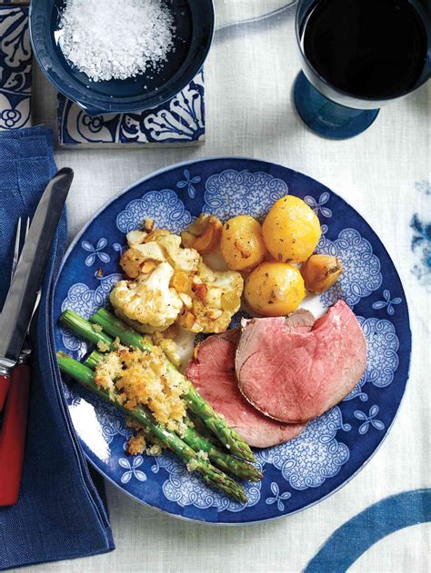 An Easy Easter Dinner Menu With Roast Lamb And Spring Vegetables