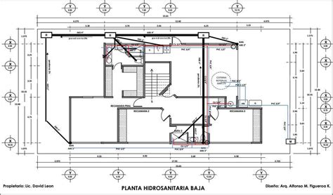 Planos Casa Habitacion 2 Niveles Planos De Casas Casa Habitación