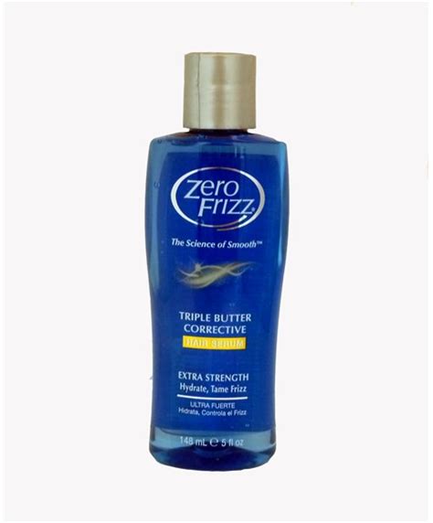 This product detects the cause of your hair's damaged condition, and corrects for shiner, more manageable hair. zero frizz zero frizz | Triple Butter Corrective Hair ...