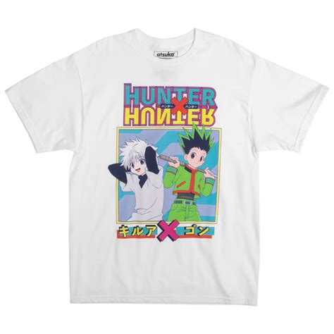 Hunter x Hunter Merch- Atsuko | Hunter x hunter, Hunter shirt, White tees