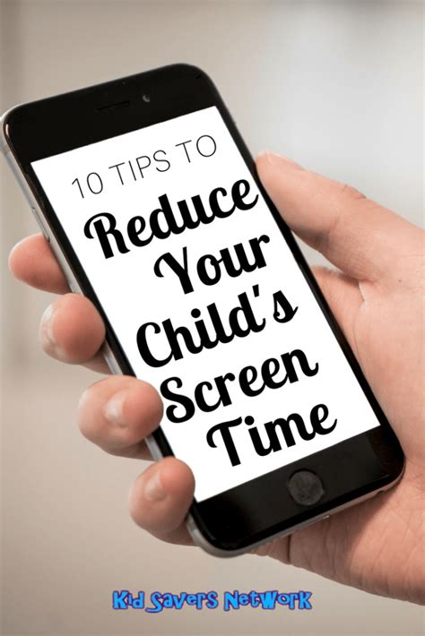 10 Tips To Reduce Your Childs Screen Time