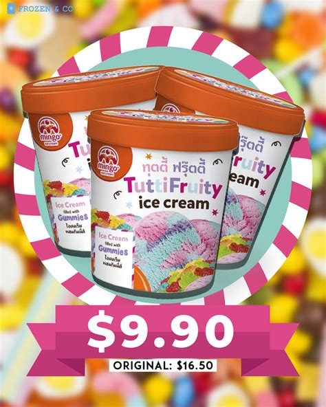 First Ever Tutti Fruity Ice Cream Is Finally Sold Wholesale Here In