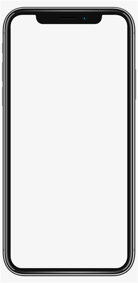 Iphone X Frame Iphone X Frame Png Hd Transparent Png 1338x2650