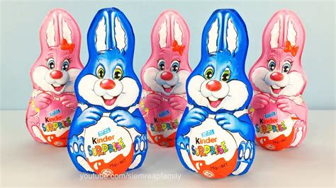 Happy Easter Kinder Surprise Bunnies Youtube