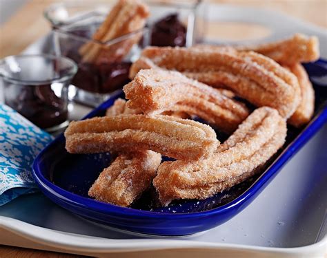 Vanilla Sugar Dusted Churros With Chocolate Sauce Eat Well