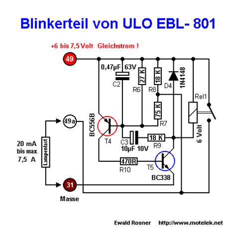 Blinker blinken nicht das xl500 forum. Schaltplan Blinker 6 Volt - Wiring Diagram