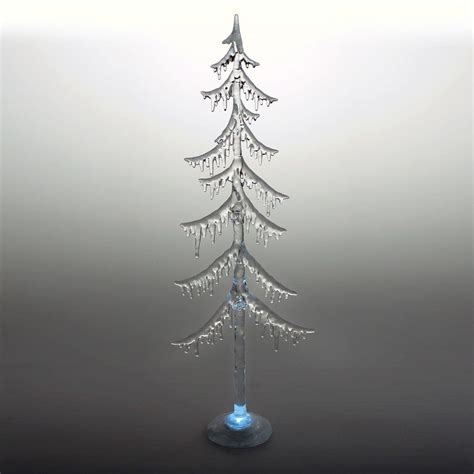 Light Up Icicle Christmas Tree Clear Acrylic Things To Buy Tree