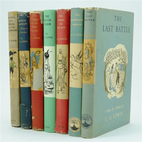 The Chronicles Of Narnia Collection First Edition By C S Lewis Rare And Antique Books