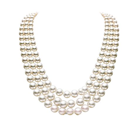 White Pearl Necklace Png Pearl White Jewel Png Transparent Image And